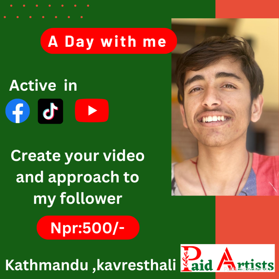🎥 Video Creation Services by A DAY WITH ME ! 💫

Unlock post at paidartists.com/a83 with headline "Purchase 500" and message me your content. Let's create captivating videos for your TikTok, Facebook, and YouTube profiles! 📹🌟